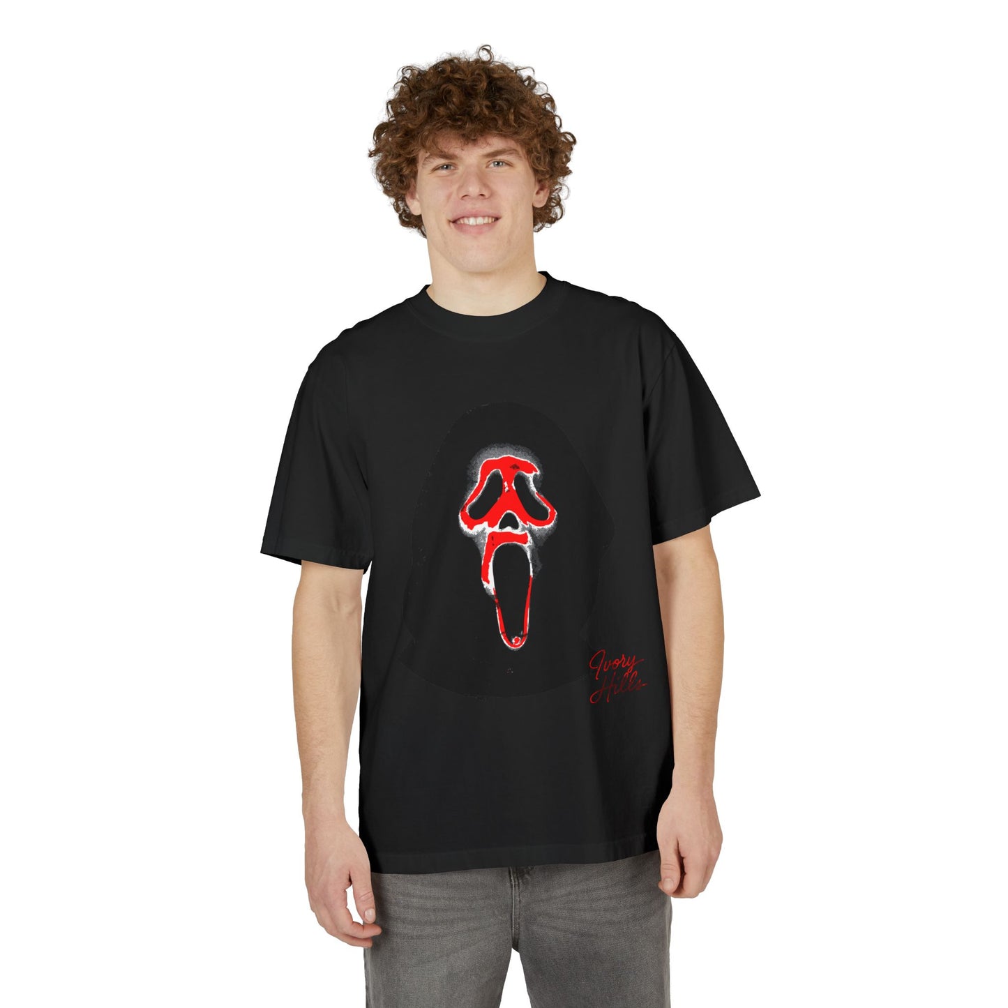 GHOST FACE V1 "PREMIUM" BLACK TEE