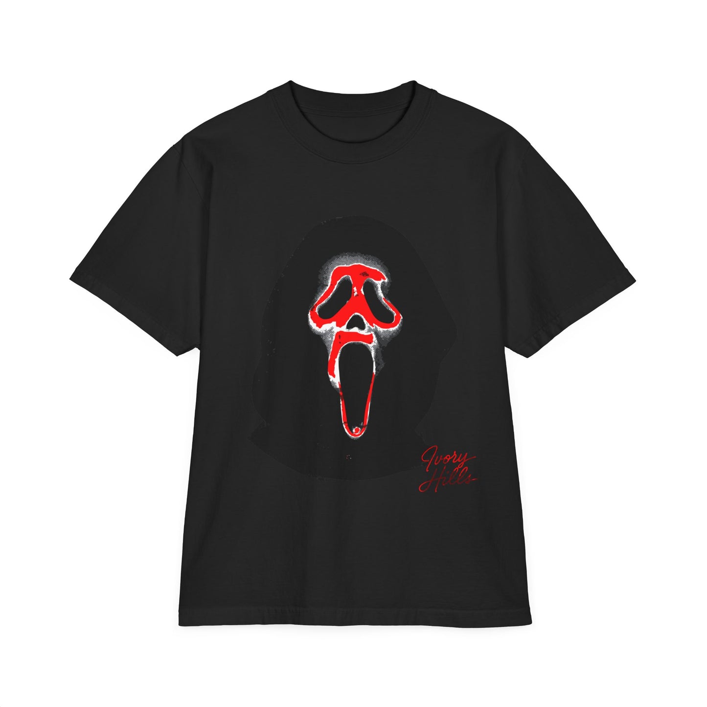 GHOST FACE V1 "PREMIUM" BLACK TEE