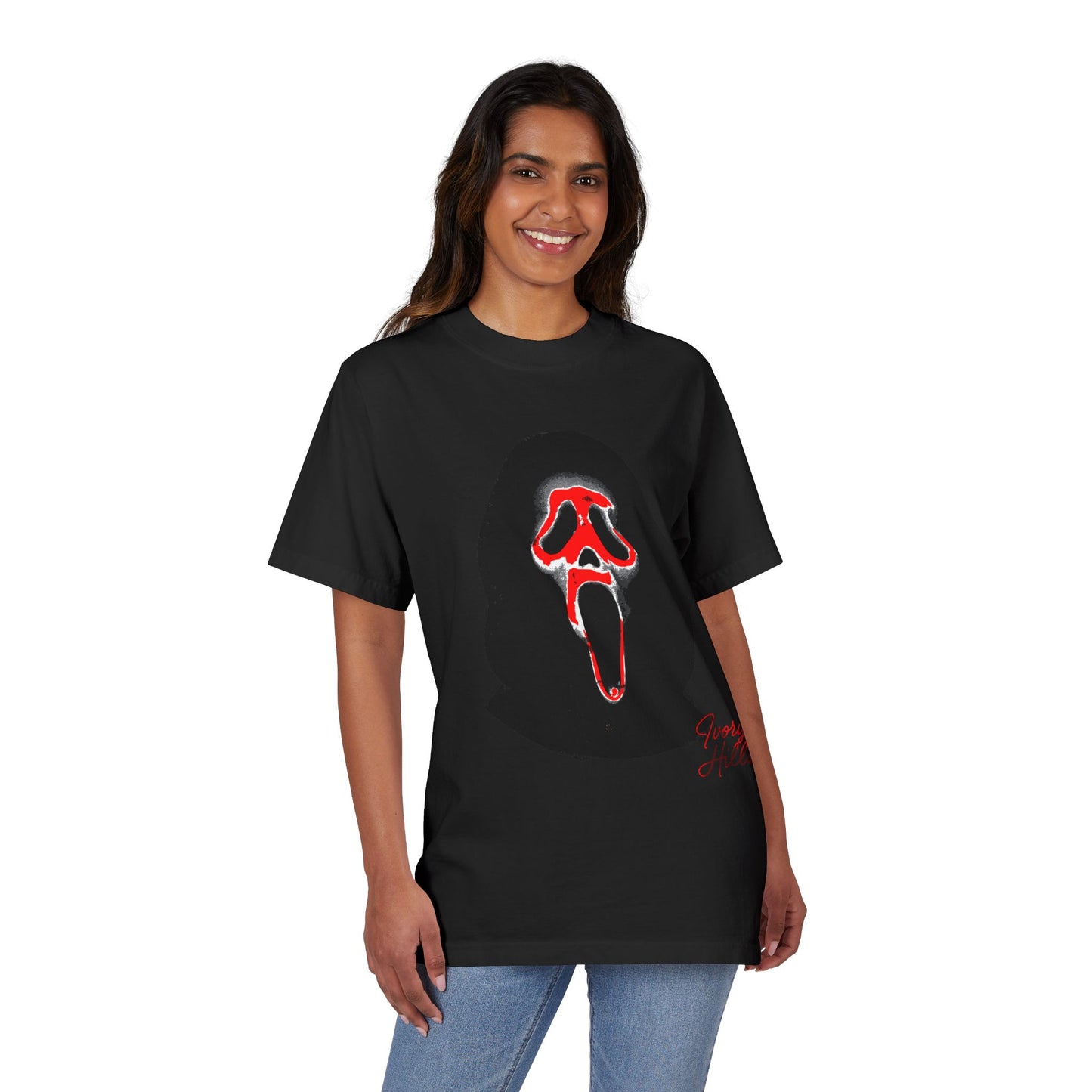 GHOST FACE V1 "PREMIUM" BLACK TEE