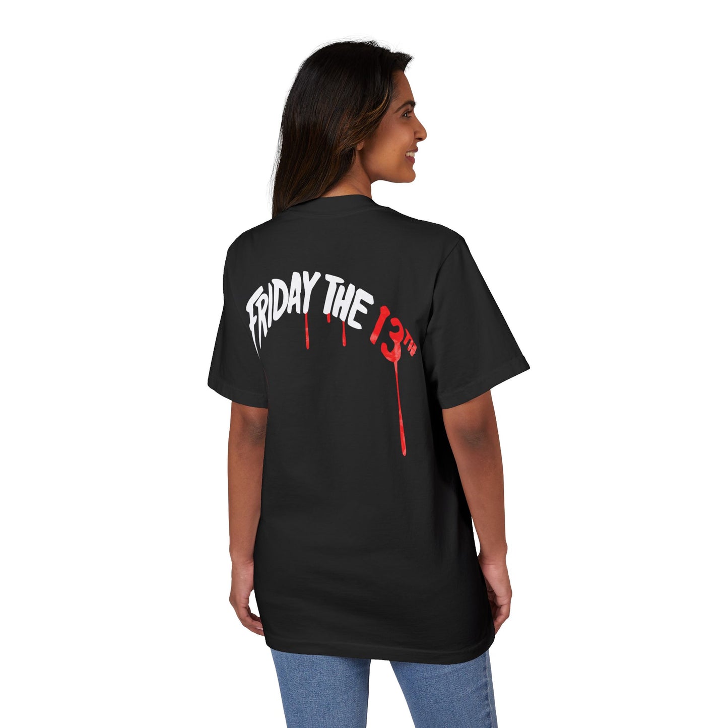 FRIDAY THE 13TH V1 "PREMIUM" BLACK TEE